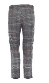 Long Style Ladies Slim Fit Striped Trousers With Invisible Zipper